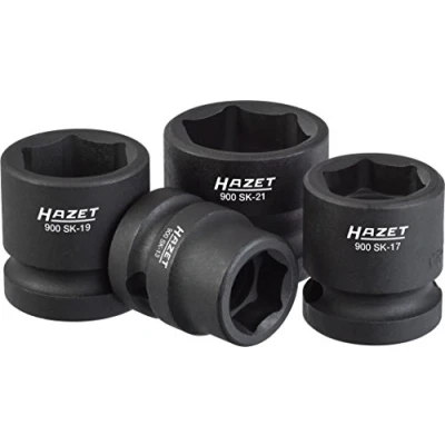 Afbeelding van Hazet 900SK/4 Kracht dopsleutelinzetset 1/2 (12.5 mm) 4 delig