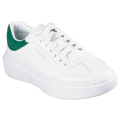 Afbeelding van Skechers Dames Cordova Classic Best Behavior Sneaker, Wit, 6 UK, 39 EU