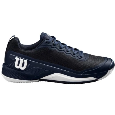 Afbeelding van Wilson M Rush Pro 4.5 Clay (Navy Blazer/White) Schoenen Herenschoenen Blauw/Wit 43 1/3