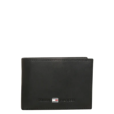Afbeelding van Tommy Hilfiger Johnson Portemonnee, Heren, Maat: One Size, Black