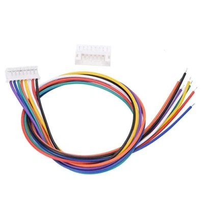 Afbeelding van Regun 8 polige stekker, 10 sets JST PH 2,0 mm, kabel, 30 cm