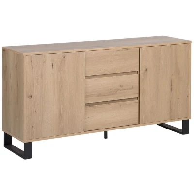 Afbeelding van ELDA Sideboard Lichte houtkleur MDF