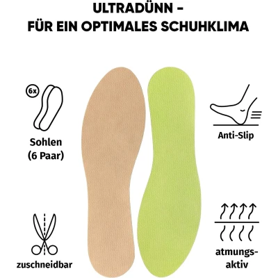 Afbeelding van inlegzool voor voeten / optimum cushioning and support sports shoe insoles \ inlegzolen frisse extra demping 39/40
