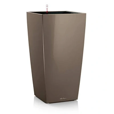 Afbeelding van Lechuza Cubico premium 30 Taupe hoogglans