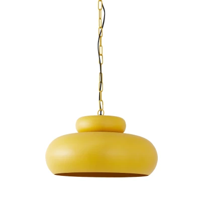 Afbeelding van Light &amp; Living Hanglamp NEIVA Ø46x30cm Geel