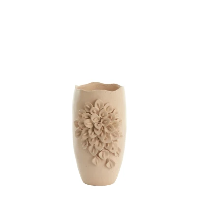 Afbeelding van Light &amp; Living Vaas AMIATA 23x19x35.5cm Wit