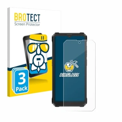 Afbeelding van BROTECT Glas Screen Protector voor Blackview BV6200 Plus (3 Stuks) Schermbeschermer [9H Hardheid, Beschermglas Folie niet Gehard Glas]