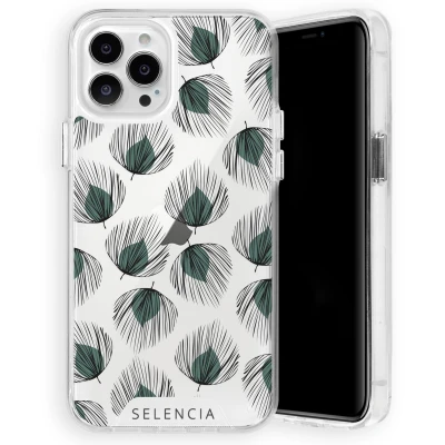 Afbeelding van Apple iPhone 13 Pro Hoesje Kunststof Selencia Hardcase/Backcover Feathers Telefoonhoesje Shockproof/Valbescherming