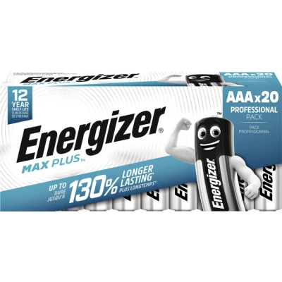 Afbeelding van Energizer batterijen Max Plus AAA, pak van 20 stuks