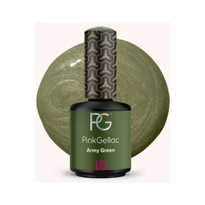 Afbeelding van Pink Gellac 115 Army Green gel nagellak 15 ml