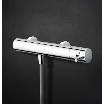 Afbeelding van Waterevolution Flow douchethermostaat met douchegarnituur chroom T140T01