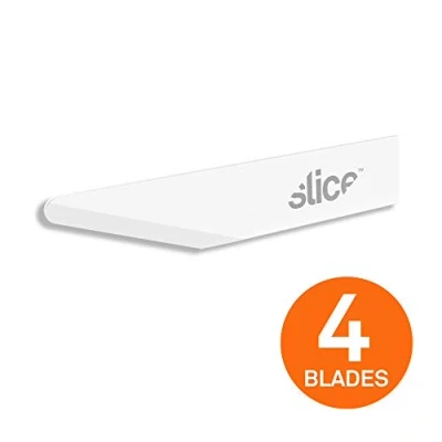 Afbeelding van Slice 10518 Keramische reservemesjes, recht snijvlak, afgerond 4 stuk(s)