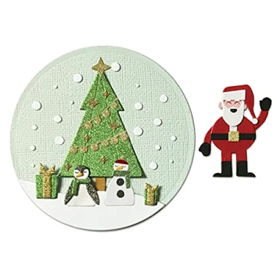 Afbeelding van Sizzix Thinlits Die Set 8PK Snowdome 665343 Jenna Rushforth (07 21)