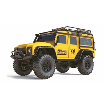 Afbeelding van Amewi Dirt Climbing SUV Safari 1:10 Brushed RC auto Elektro Crawler 4WD RTR 2,4 GHz Incl. accu en lader, Met lichteffect, batterijen