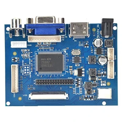 Afbeelding van HDMI Carte Contrôleur LCD VGA, Pilote de Retournement VGA 2AV pour Afficheur 7 Pouces AT070TN92 800x480
