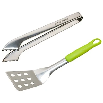 Afbeelding van Tang Outdoorchef Spatel Starter Zilver