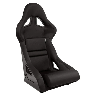 Afbeelding van AutoStyle Sportstoel &#039;BS8&#039; Zwart Vaste polyester rugleuning incl. sledes