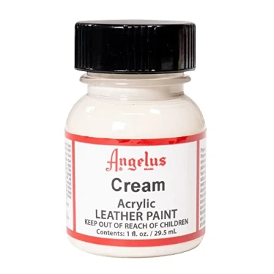 Afbeelding van Angelus leerverf Creme 29,5ml