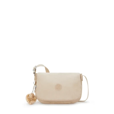 Afbeelding van Kipling Basic Plus Earthbeat Schoudertas 26 cm Dames sparkled beige