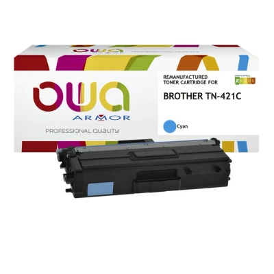 Afbeelding van Toner refurbished BROTHER TN 421C OWA