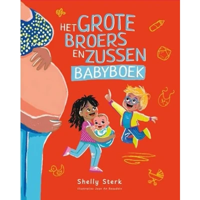 Afbeelding van Het Grote Broers en Zussen Babyboek (Hardback)