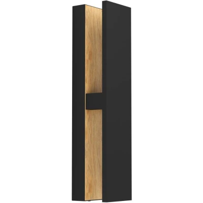 Afbeelding van EGLOÂ CostorioÂ WandlampÂ BuitenÂ Â LEDÂ 37Â cmÂ Zwart/Bruin