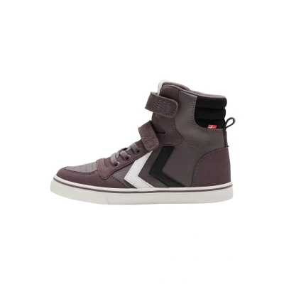 Afbeelding van Hummel Slimmer Stadil Sneakers hoog voor kinderen, Maat: 26, Sparrow Leer