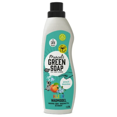 Afbeelding van Marcel&#039;s Gr Soap Wasmiddel Kleur Perzik &amp; Jasmijn, 1000 ml