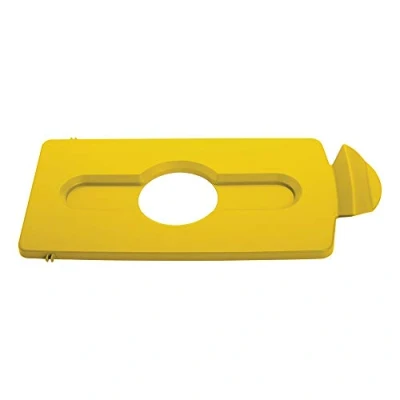 Afbeelding van Rubbermaid Slim Jim Deksel Fles/blik Voor Recycling Station, Blauw Afvalbeheer Toebehoren