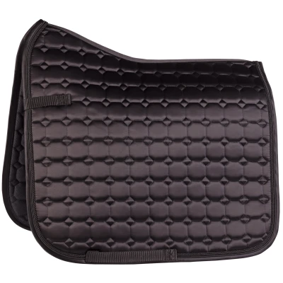 Afbeelding van Harry&#039;s Horse Zadeldekje Reverso Heavy Satin Veelzijdigheid Zwart Full