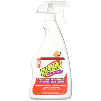 Afbeelding van Dogit Bust It Pet vlek en geur Buster voor elke vlek/elk oppervlak, 710 ml, wit