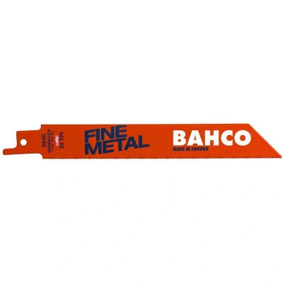 Afbeelding van Bahco Reciprozaagblad Sandflex® bimetaal voor fijn metaal 24 TPI 100 mm 2 delig 3940 ST 2P