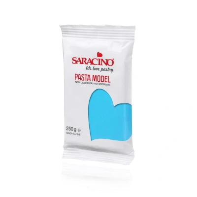 Afbeelding van Saracino Modelling Paste Licht Blauw 250g