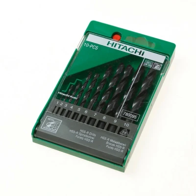 Afbeelding van Hikoki Borenset cassette 10 delig hss r din338
