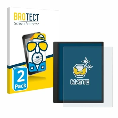 Afbeelding van BROTECT (2 Stuks) Antireflecterende Beschermfolie voor Onyx Boox Tab Ultra C Anti Glare Screen Protector, Mat, Ontspiegelend