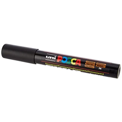 Afbeelding van Markeerstiften POSCA PC 5M Kogelpunt Fluoride Oranje (6 Stuks)