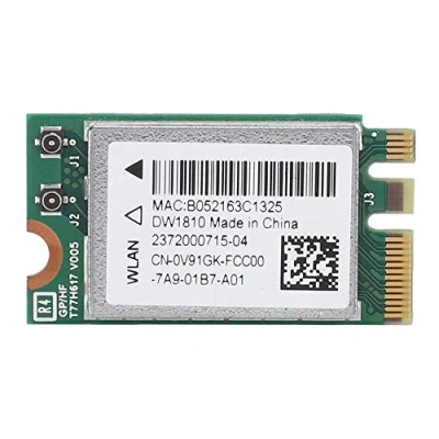 Afbeelding van PCI E Netwerkkaart, DW1810 2.4G/5G Dual Band 433Mbps 802.11a/b/g/n/ac Mini WIFI kaart Bluetooth 4.1 Draadloze Netwerkkaart voor ASUS/Acer//Dell/Samsung