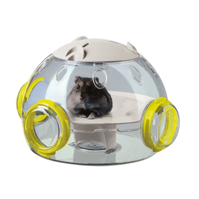 Afbeelding van Ferplast Hamster Woonruimte Lab Dierenverblijf 22.5x20.7x14.3 cm Transparant