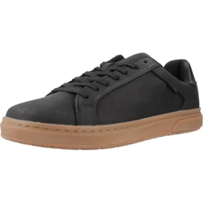Afbeelding van Levi&#039;s Piper Sneakers laag, Heren, Maat: 39, Regular black Pu
