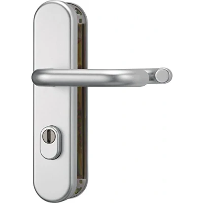 Afbeelding van ABUS Deur veiligheidsbeslag KLZS714 FS1 met cilinderbescherming zilver 42555