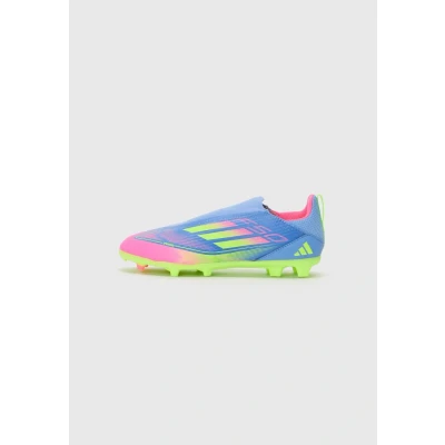 Afbeelding van adidas Performance F50 League Veterloze Firm / Multi Ground Voetbalschoenen Kids Kinderen Blauw 36