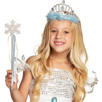 Afbeelding van Boland Toverstafje Frostine Kinderen Vrouwen Prinses Fee Elfje Fantasy