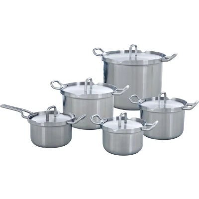 Afbeelding van BK Pannenset Q linair Master RVS 5 Delig