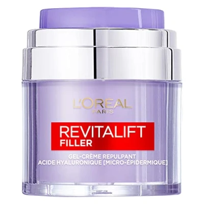 Afbeelding van L&#039;Oréal Paris Revitalift Filler Cream Gel Vochtinbrengende &amp; Anti aging verzorging Met hyaluronzuur, ceramiden, niacinamide en glycerine voor alle huidtypes 50 ml