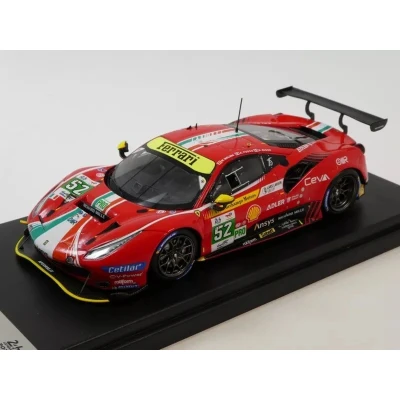 Afbeelding van 1:43 Ferrari 488 GTE AF Corse #52 24H LeMans 2021 D. Serra / M. Molina S. Bird Looksmart.