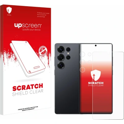 Afbeelding van upscreen Screenprotector voor Samsung Galaxy S25 Ultra (Voor+Camera) Folie Beschermfolie transparant