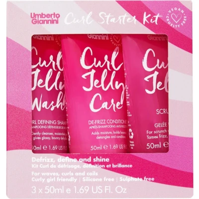 Afbeelding van Umberto Giannini Curl Jelly Starter Kit 3 x 50ML