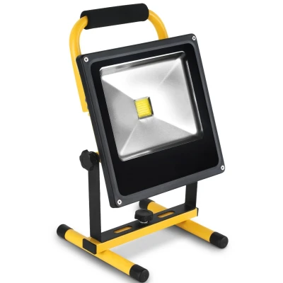 Afbeelding van 10W LED schijnwerper Oplaadbaar 700 lumen Koud wit