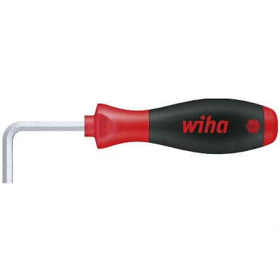 Afbeelding van Wiha Schroevendraaier SoftFinish zeskant gehoekt (26234) 8, 178 mm