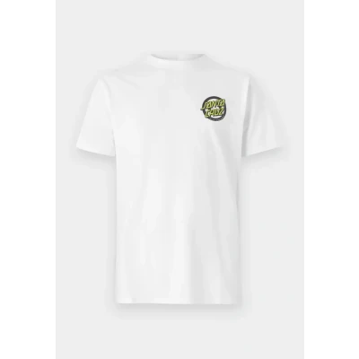 Afbeelding van Santa Cruz Roskopp Screaming Target Unisex Tshirt print, Maat: Small, White